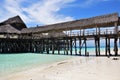 Beach cafe. Kendwa resort, Zanzibar, Tanzania, Africa Royalty Free Stock Photo