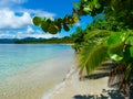 Beach in Cahuita National Park Royalty Free Stock Photo