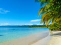 Beach in Cahuita National Park Royalty Free Stock Photo