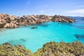 Spiaggia di Cala Coticcio, Sardegna, Italy Royalty Free Stock Photo