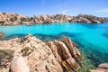 Spiaggia di Cala Coticcio, Sardegna, Italy Royalty Free Stock Photo