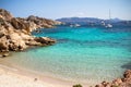 Beach of Cala Coticcio, Sardinia, Italy