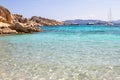 Beach of Cala Coticcio, Sardinia, Italy