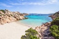 Beach of Cala Coticcio, Sardinia, Italy