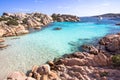 Beach of Cala Coticcio, Sardinia, Italy