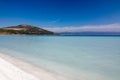 Beach of Calis Fethiye turkish aegean coast, Turkey Royalty Free Stock Photo