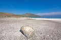 Beach of Calis Fethiye turkish aegean coast, Turkey Royalty Free Stock Photo