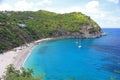 Beaches of St. Barts in the West Indies