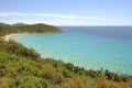 Beach Is Canaleddus in Sardinia, Italy.