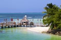 Beach in Cancun hotel area, Mexico