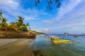 Beach in Candidasa - Bali Island Indonesia Royalty Free Stock Photo