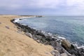 Beach of Capbreton in France Royalty Free Stock Photo