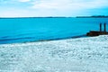 Beach Cape Coral paradise image picture background Royalty Free Stock Photo