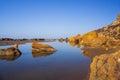 Beach of Capo Rossello in Realmonte, Agrigento. Sicily