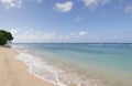 Beach in caribbean sea Royalty Free Stock Photo