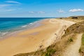 Beach at carteret Royalty Free Stock Photo
