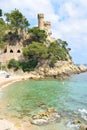 Beach castle, Lloret de Mar Girona