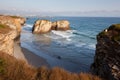 Beach of the cathedrals Royalty Free Stock Photo