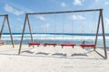 Beach Chair with Infinity Beach views in Maldives