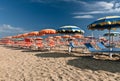 Beach chairs Royalty Free Stock Photo