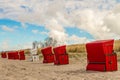 Beach Chairs Royalty Free Stock Photo