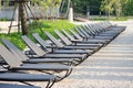 Beach Chairs Royalty Free Stock Photo