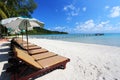 Beach and chairs