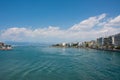 Beach of Chalkis, Greece Royalty Free Stock Photo