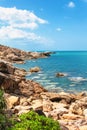 Beach Chaloklum Island in southern Thailand, Koh Pangan, Suratthani