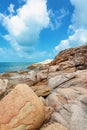 Beach Chaloklum Island in southern Thailand, Koh Pangan, Suratthani