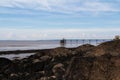 The beach at Clevedon, Somerset, England