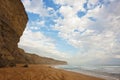 Beach Cliff Face Royalty Free Stock Photo