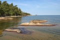 Beach cliffs