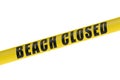 Beach Closed Line