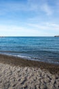 Beach on the coast of Colera, Girona