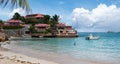 The French Caribbean island of Saint BarthÃÂ©lemy Royalty Free Stock Photo