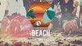 Beach Coast Seaside Shore Summer Vacation Concept