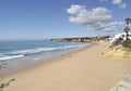 Beach and coastline in Armacao de Pera, Algarve - Portugal