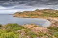 Beach and coastline in Corsica Royalty Free Stock Photo