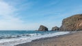 Beach in Cornwall, England