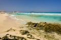 Beach Corralejo on Fuerteventura, Canary Islands