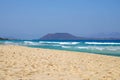 Beach Corralejo on Fuerteventura, Canary Islands