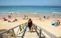 The beach Costa Ballena, Cadiz province, Spain Royalty Free Stock Photo