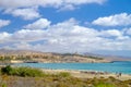 Beach Costa Calma on the Canary island Fuerteventura, Spain. Royalty Free Stock Photo