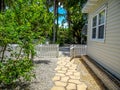 little cottage on the beach Royalty Free Stock Photo