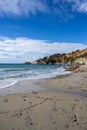 The beach of the cove de hort in ibiza Royalty Free Stock Photo