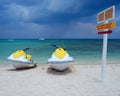 On the Beach in Cozumel Royalty Free Stock Photo