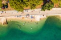 A beach in Cres, a town in Cres Island