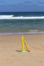 Beach Cricket in Northern NSW, Australia