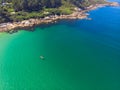 Beach with crystal clear water